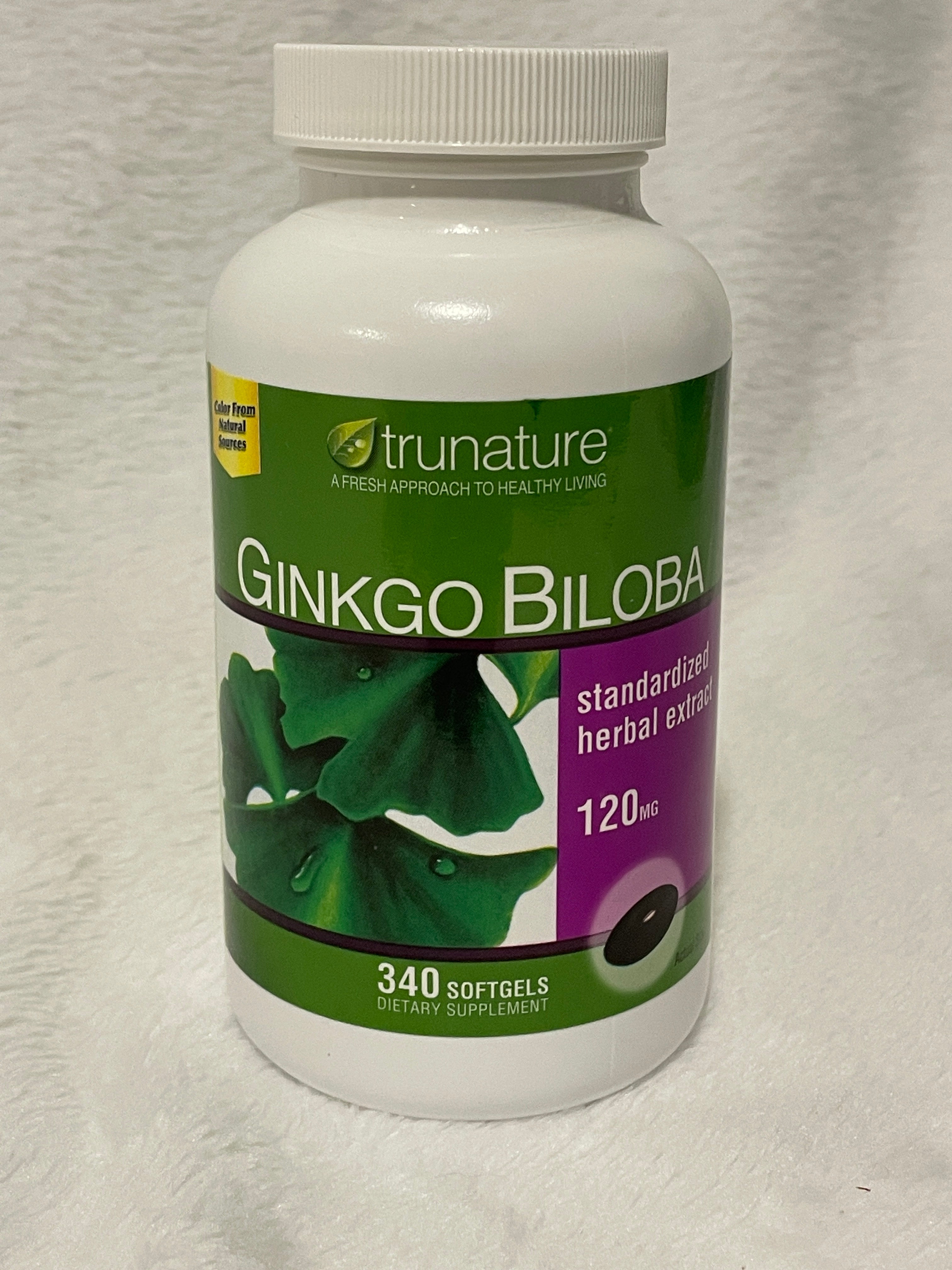 trunature Ginkgo Biloba 120mg