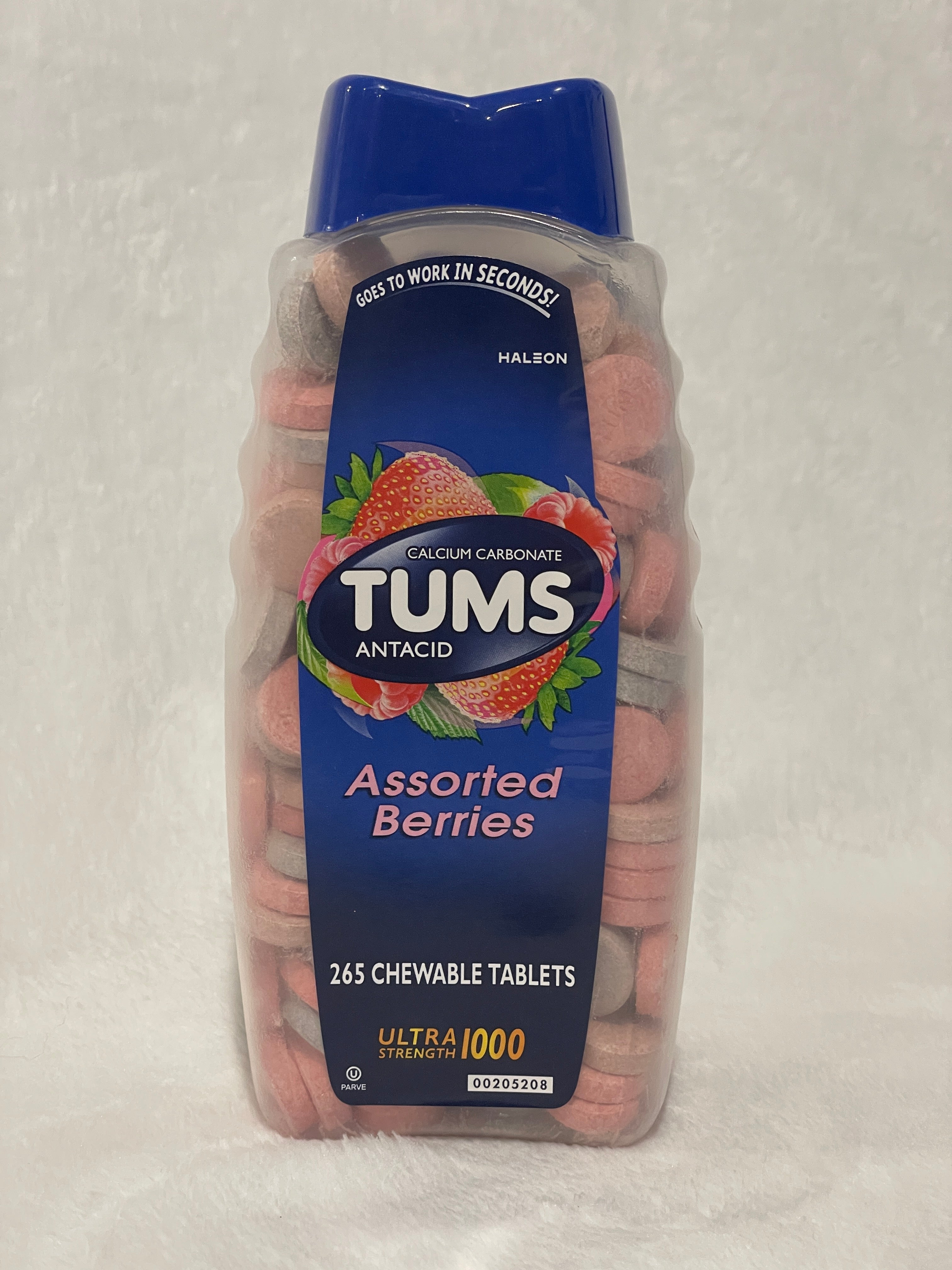 Tums Antacid Chewable Tablets