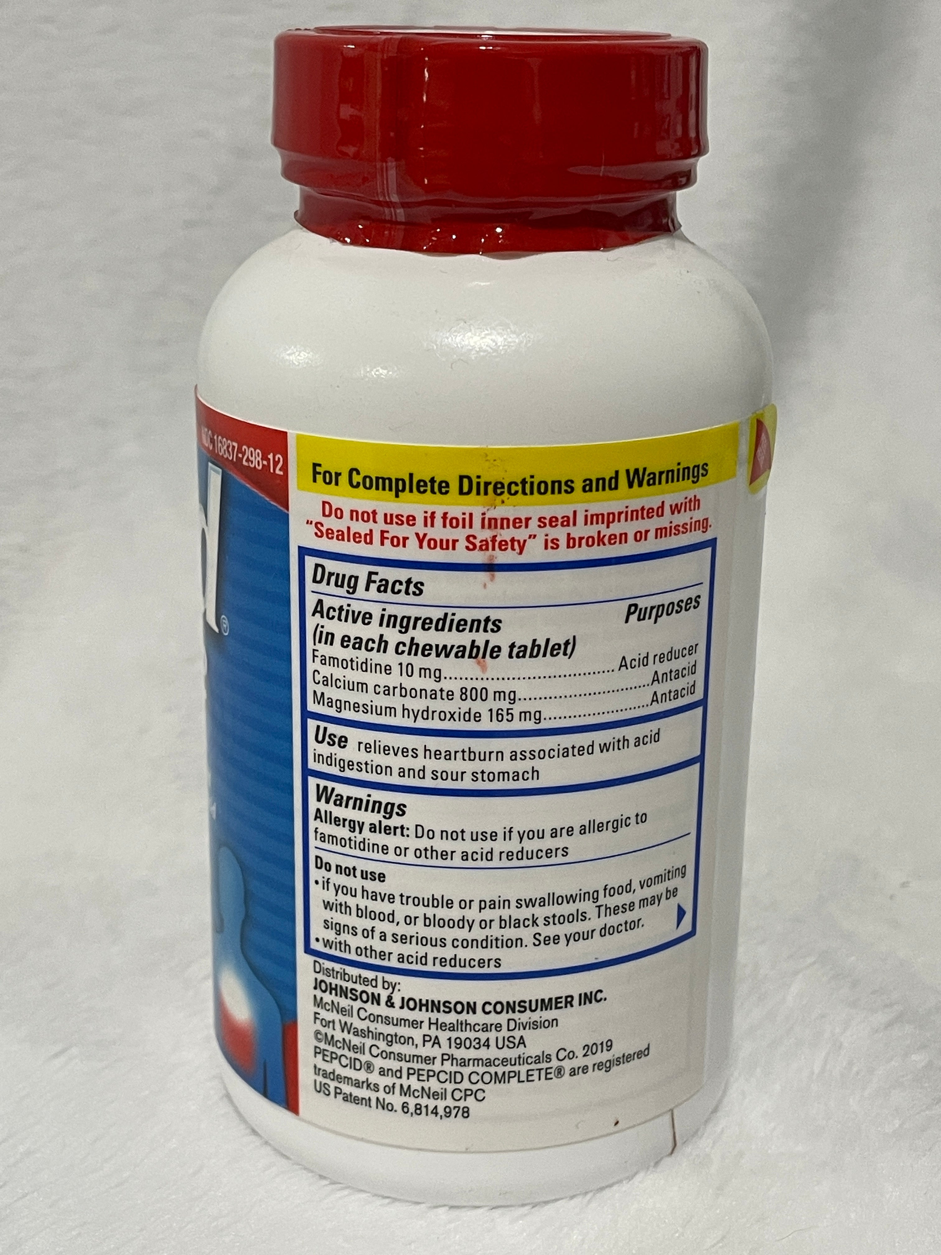 Thuốc kháng axit Pepcid Complete Acid Reducer