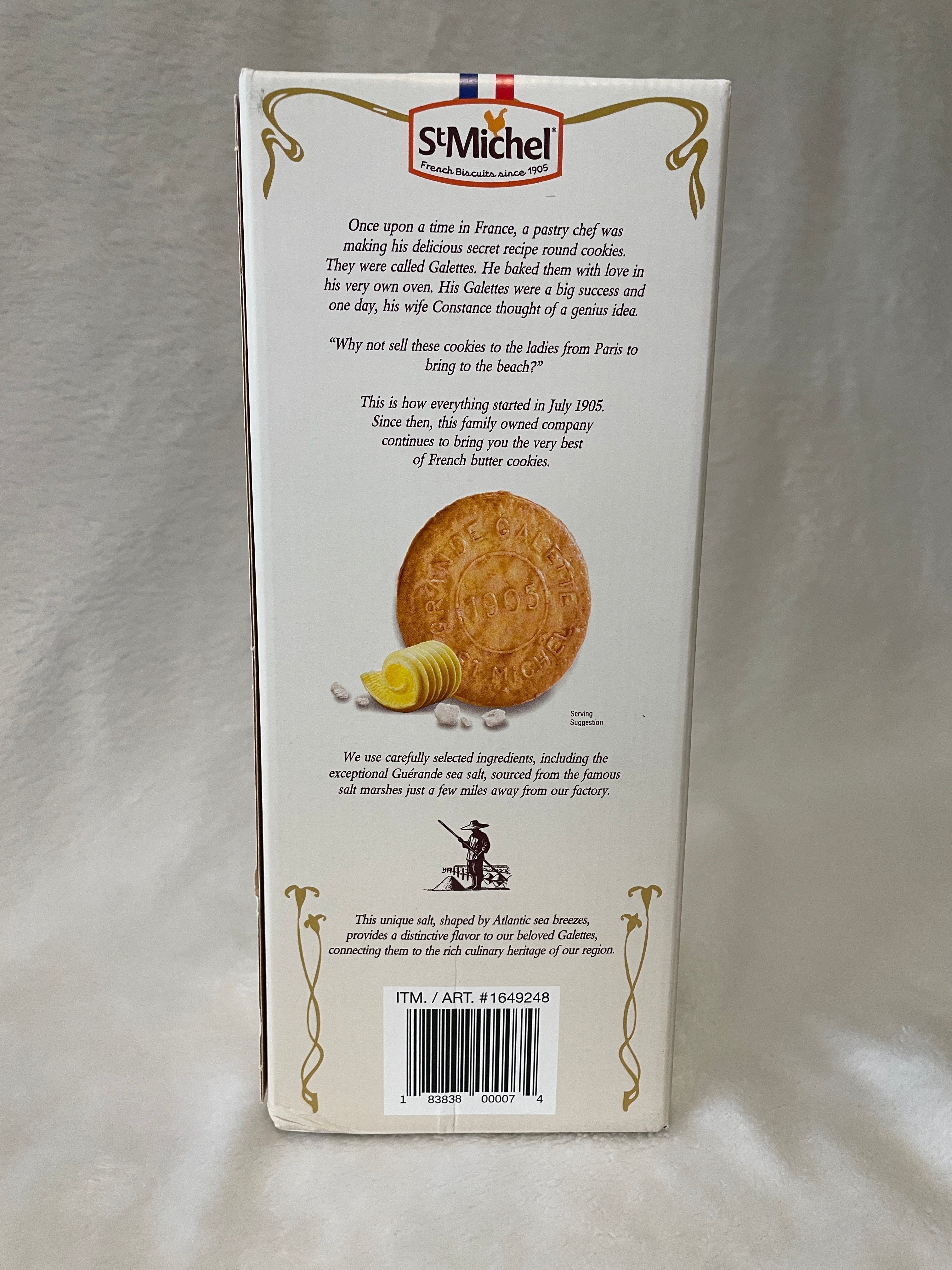 La Grande Galette French Butter Cookies with Sea Salt