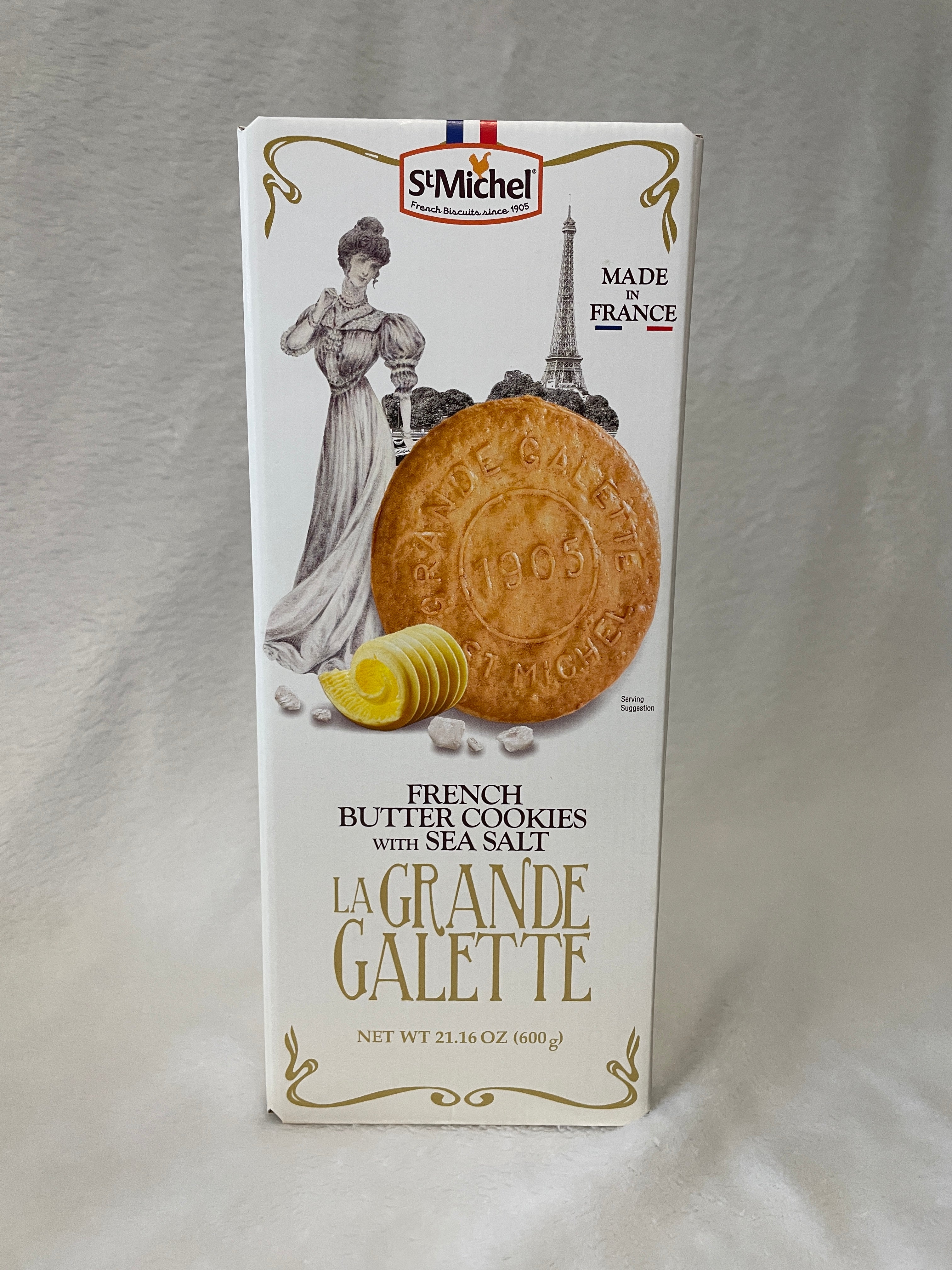 La Grande Galette French Butter Cookies with Sea Salt