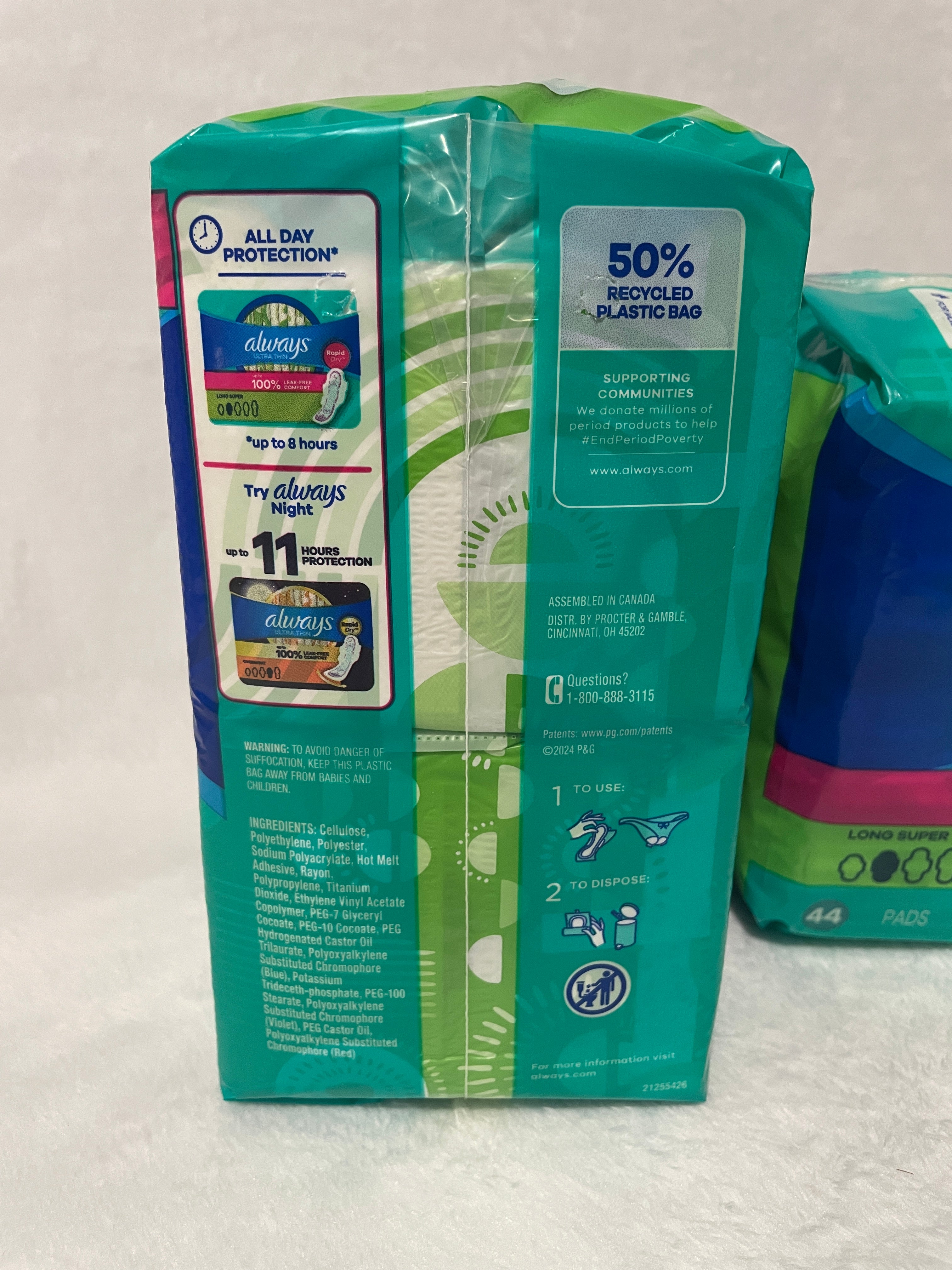 Always Ultra Thin Pads (2 pack)