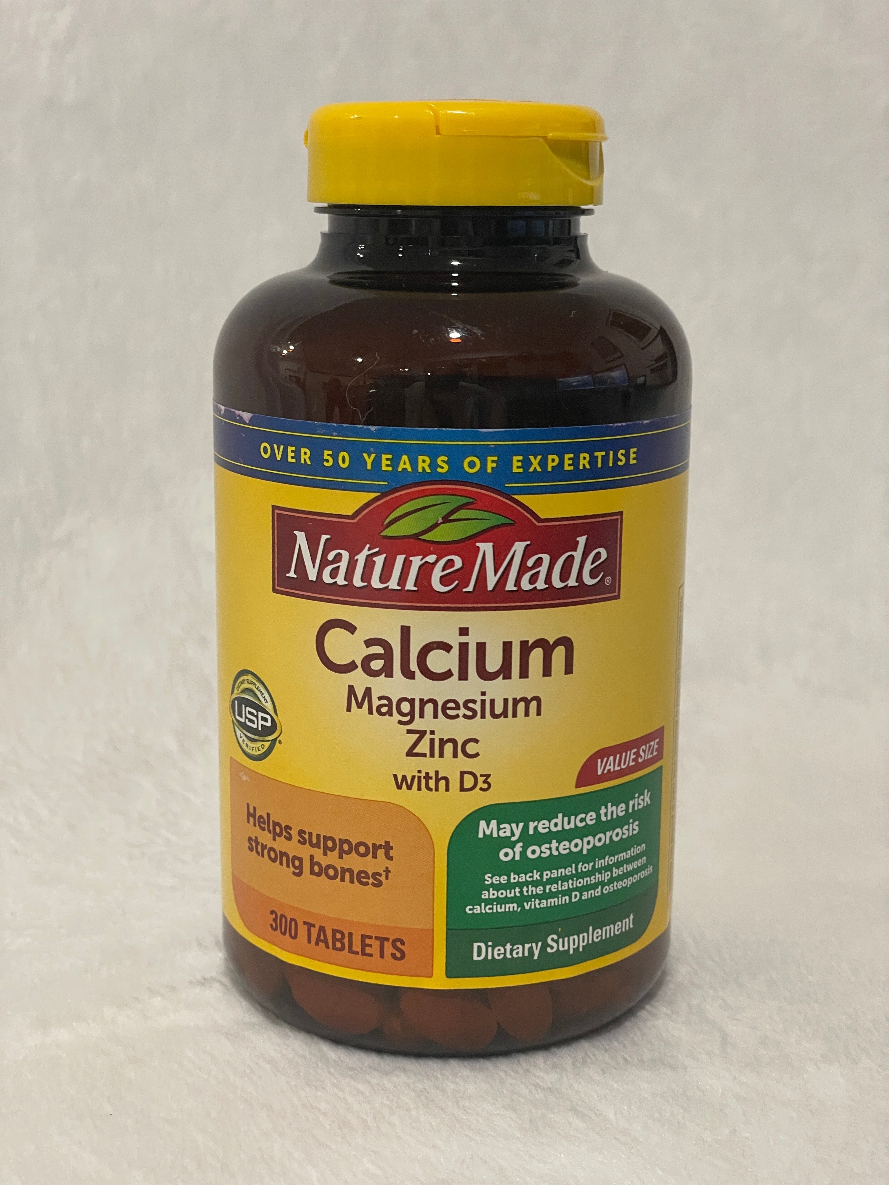 Calcium, Magnesium, Zinc, with D3￼￼