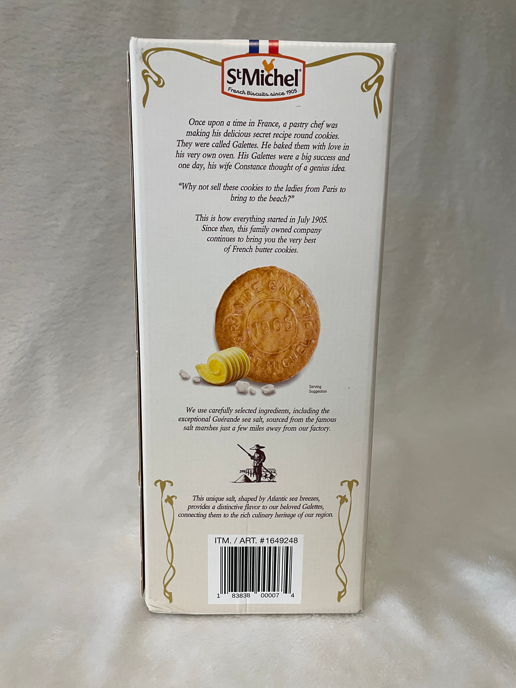La Grande Galette French Butter Cookies with Sea Salt