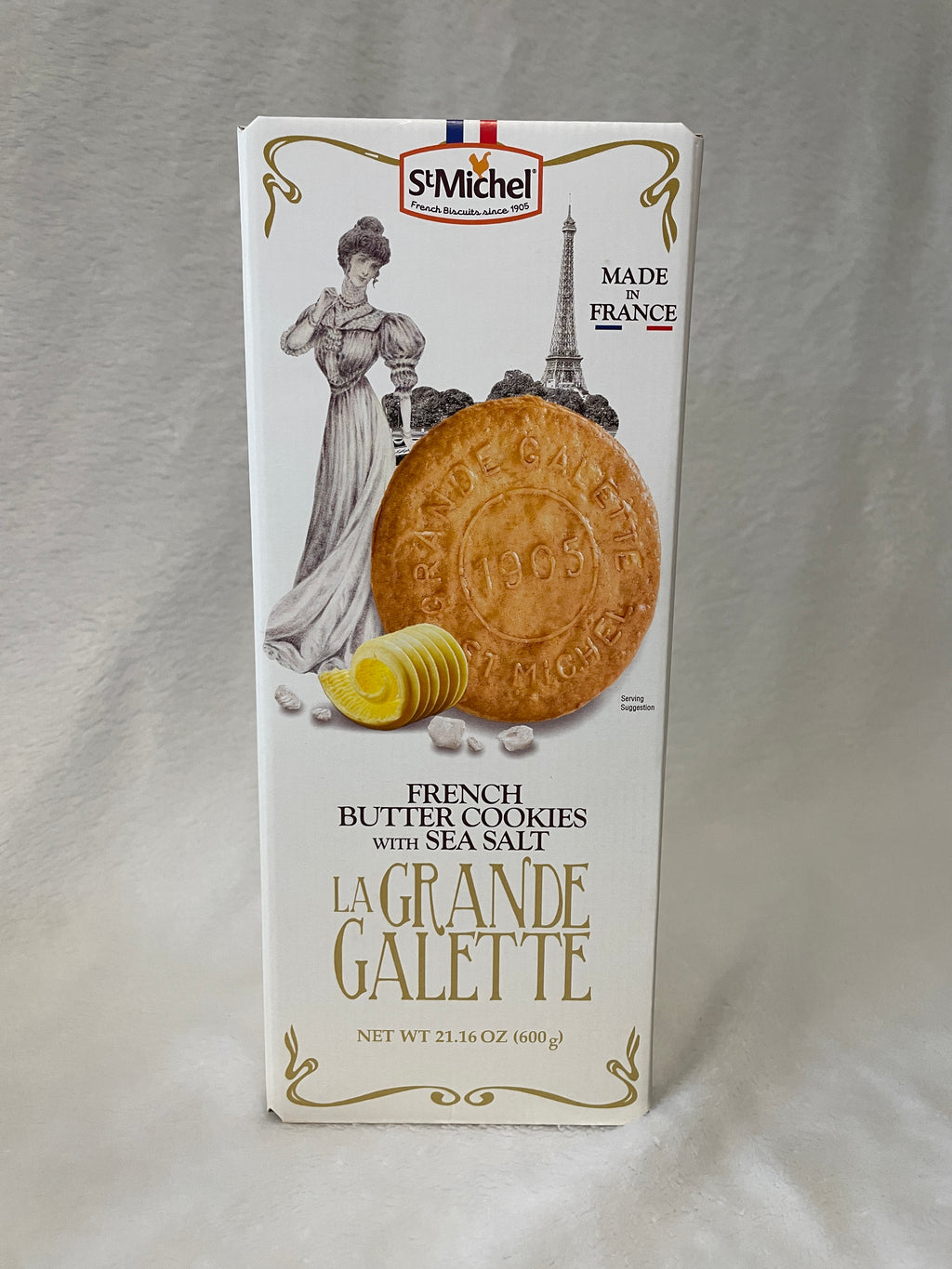 La Grande Galette French Butter Cookies with Sea Salt
